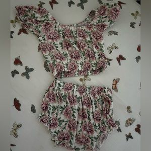 Kate Quinn 12-18 Peony Sunsuit